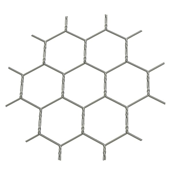 Designs Of Distinction .5" Chicken Wire Decorative Grille - Antique Pewter, 36" W x 48" L Sheet 0136481220TAP1 - main